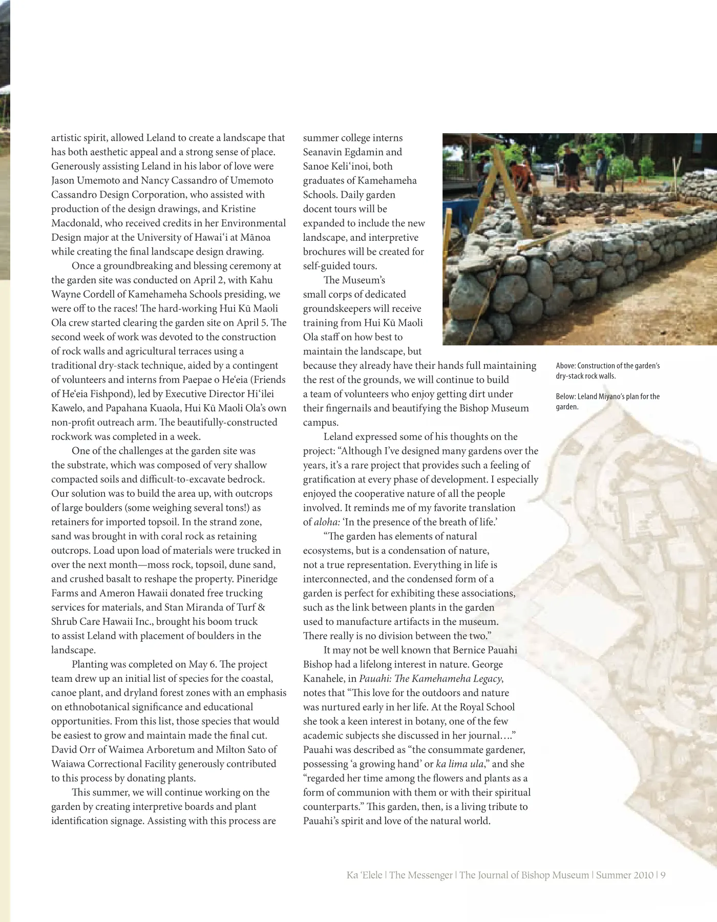 Ka ʻElele Summer 2010, page 9
