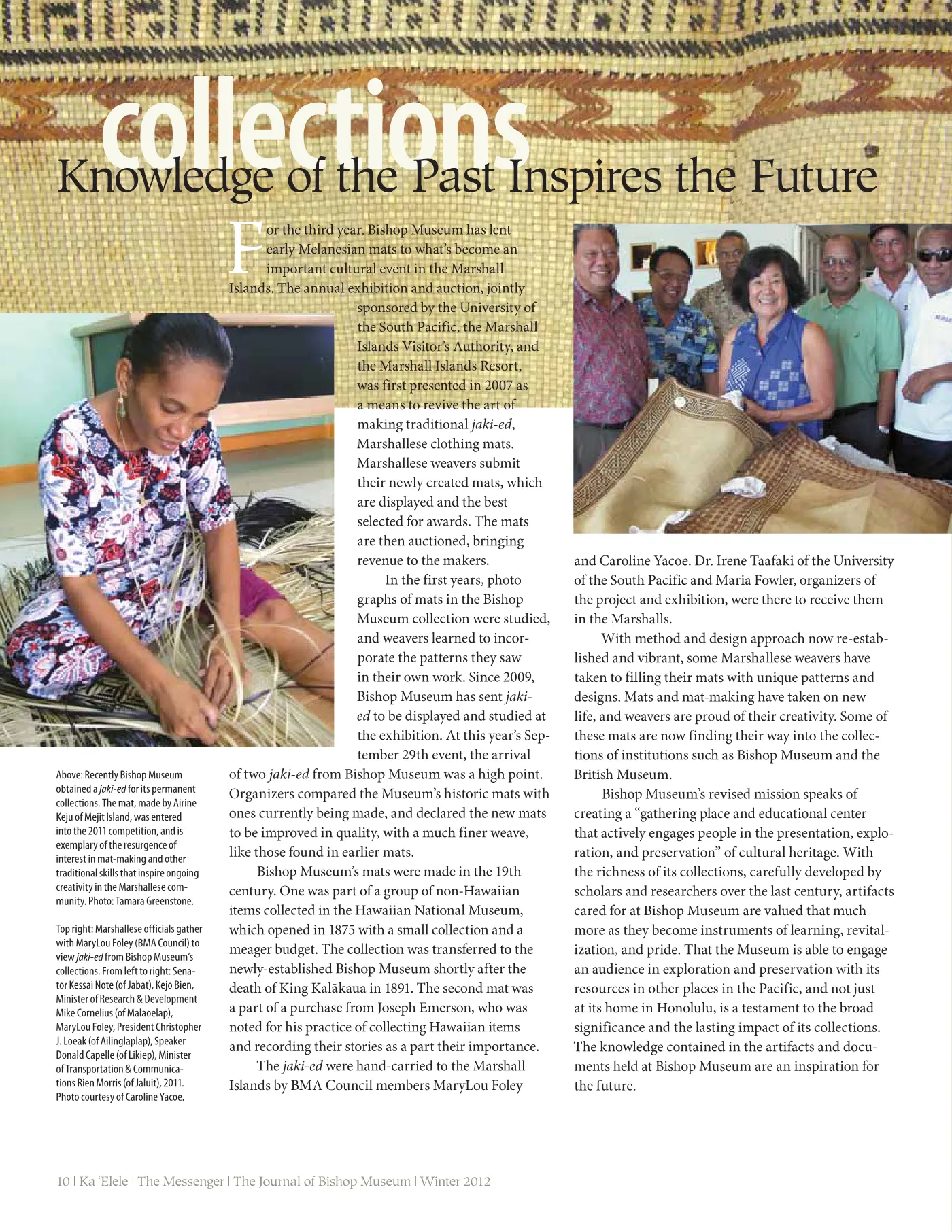Ka ʻElele Winter 2012, page 10