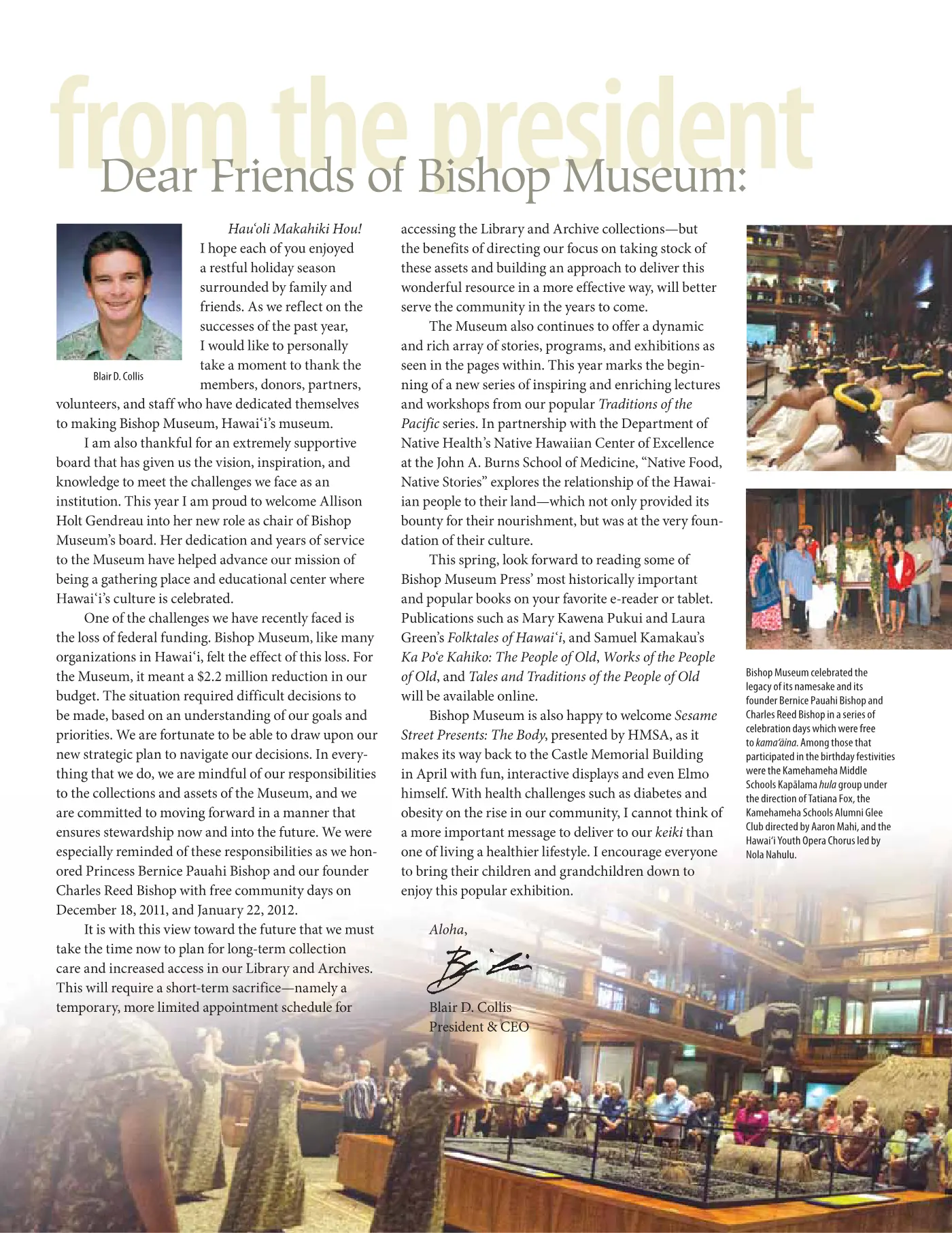 Ka ʻElele Winter 2012, page 3