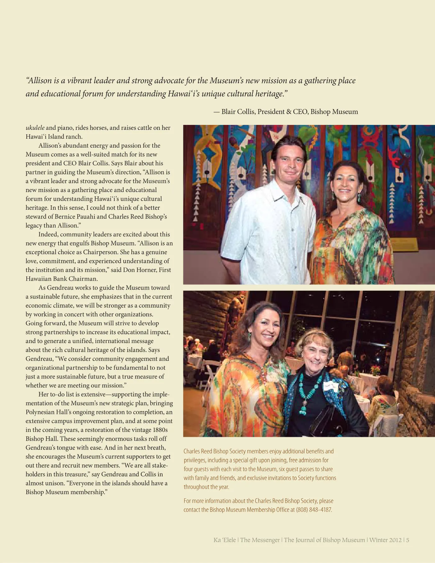 Ka ʻElele Winter 2012, page 5