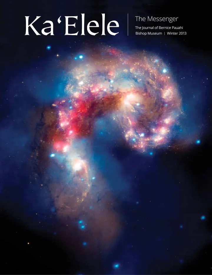 Cover of Ka ʻElele, Winter 2013