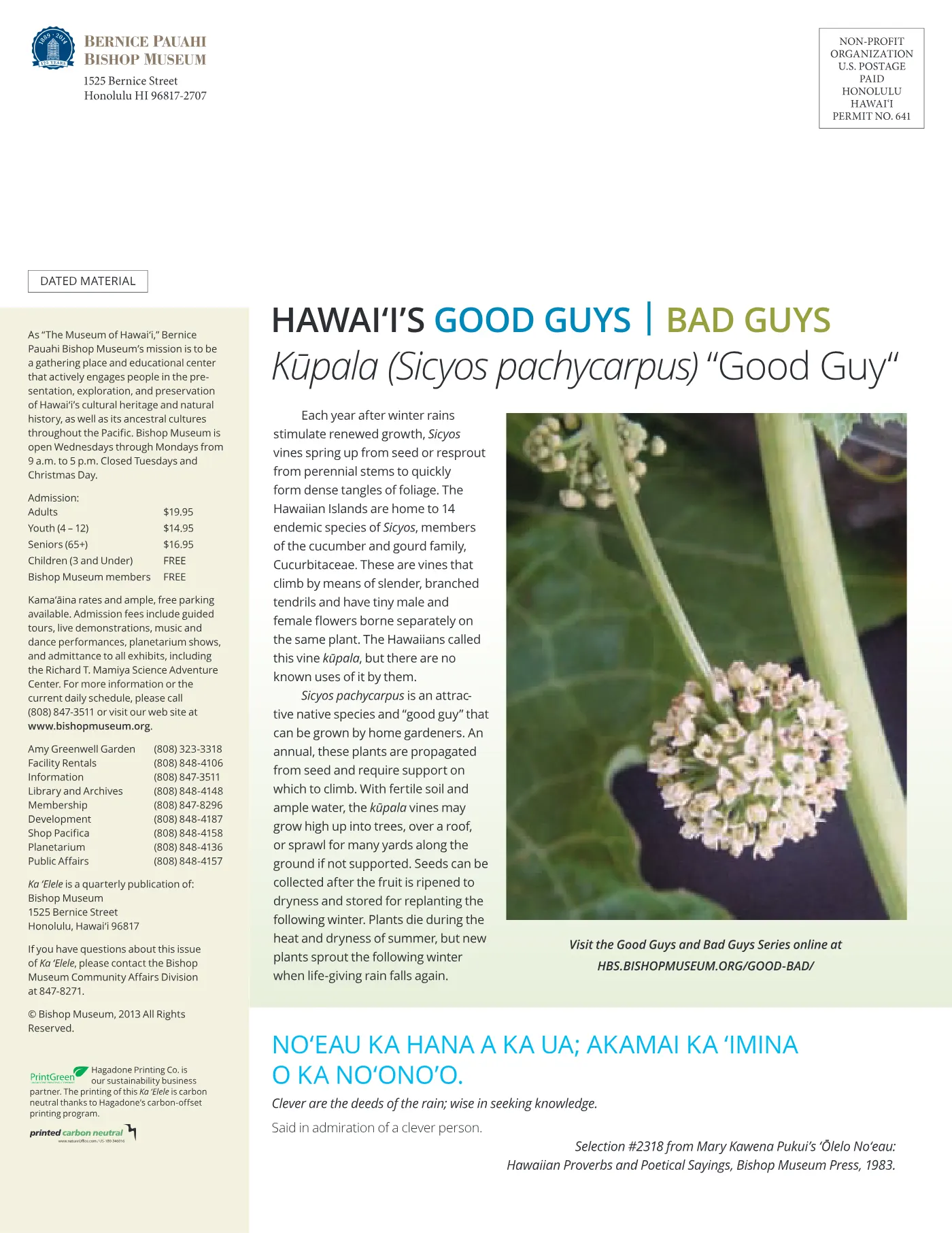 Ka ʻElele Winter 2014, page 11