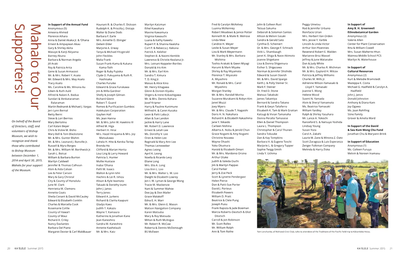 Ka ʻElele Summer 2015, page 11