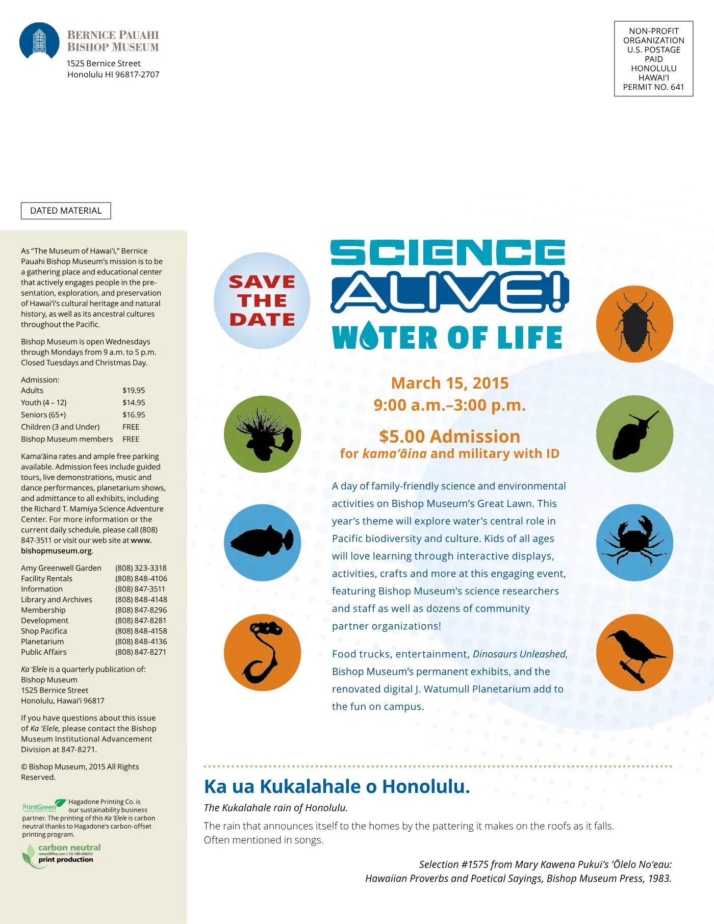 Ka ʻElele Winter 2015, page 11