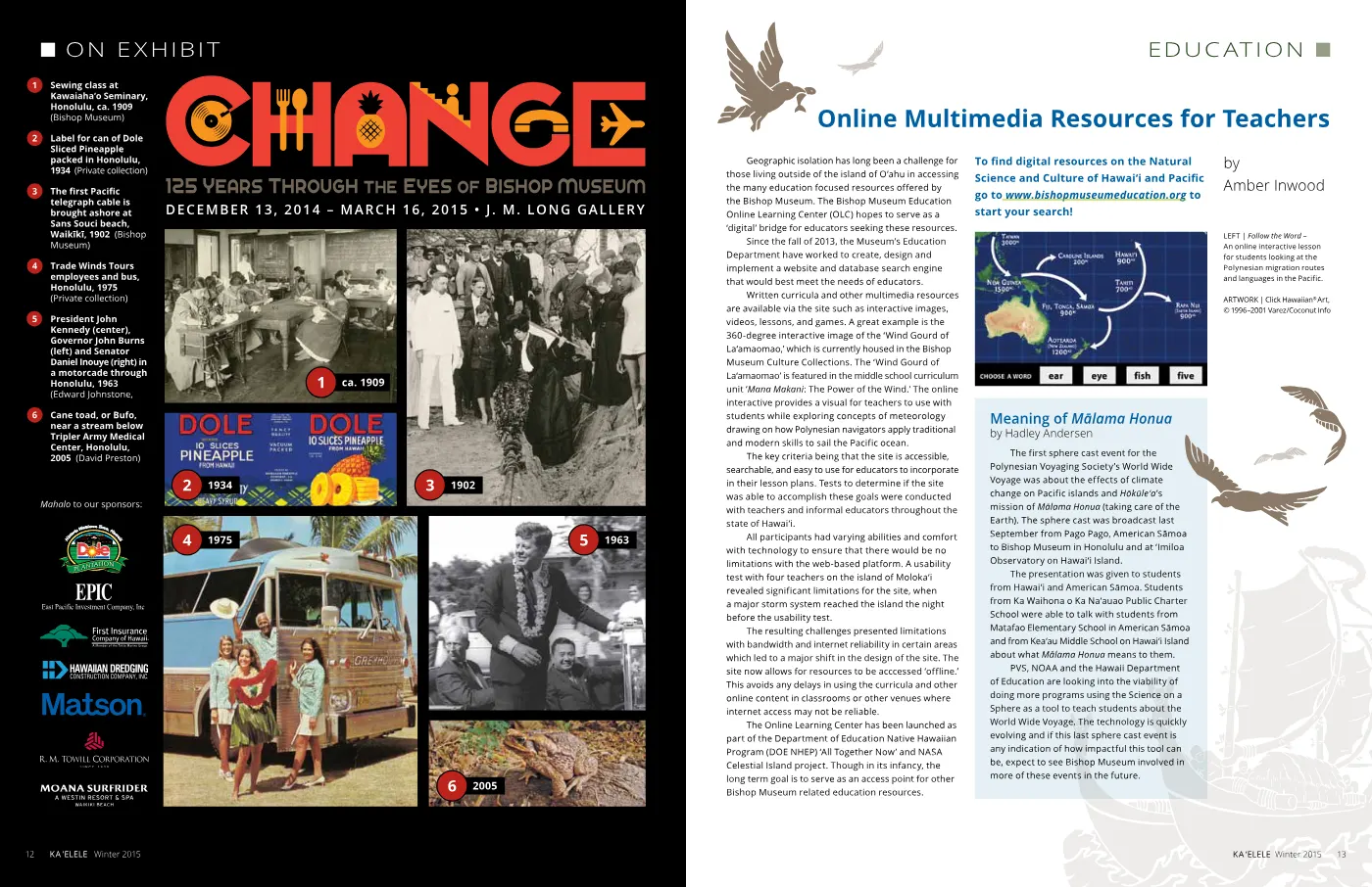 Ka ʻElele Winter 2015, page 7
