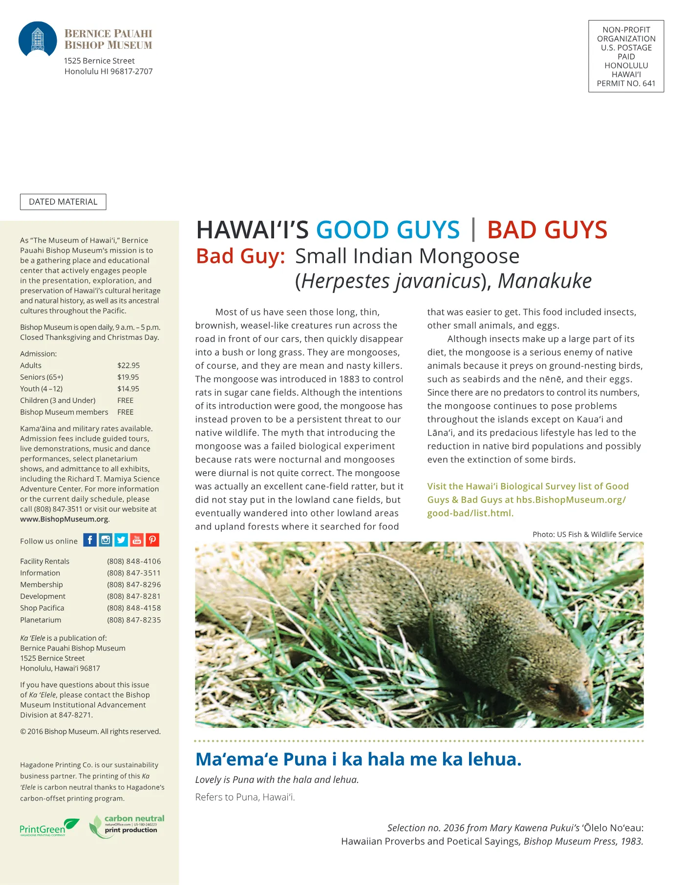 Ka ʻElele Spring 2016, page 11