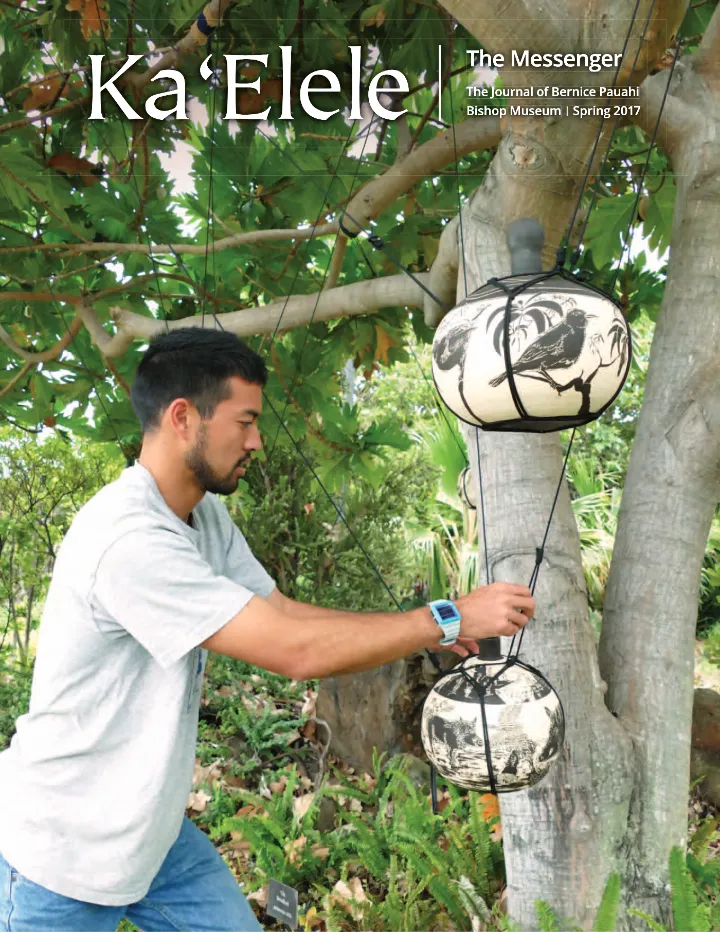 Cover of Ka ʻElele, Spring 2017