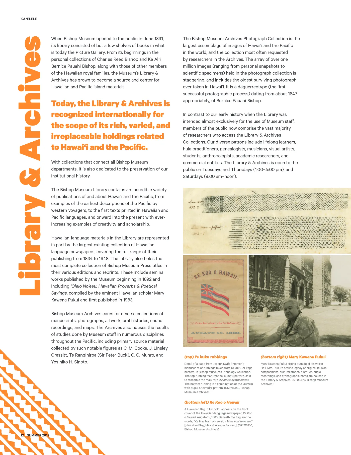 Ka ʻElele Summer 2019, page 12
