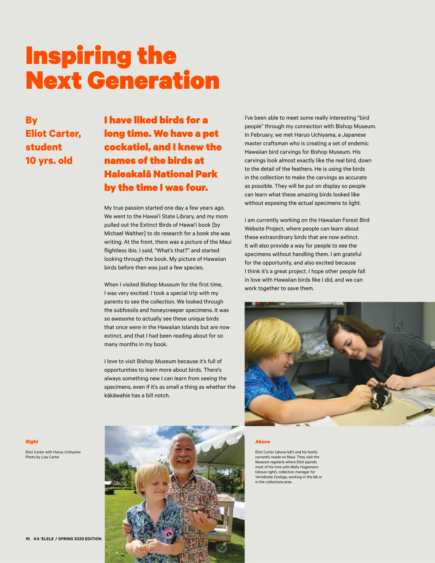 Ka ʻElele Spring 2020, page 10
