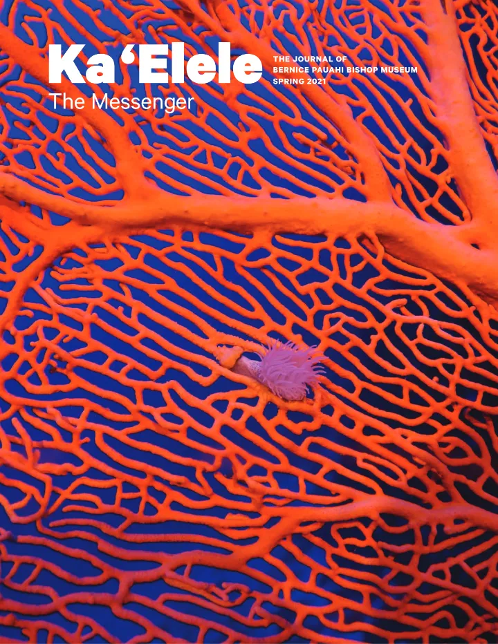 Cover of Ka ʻElele, Spring 2021