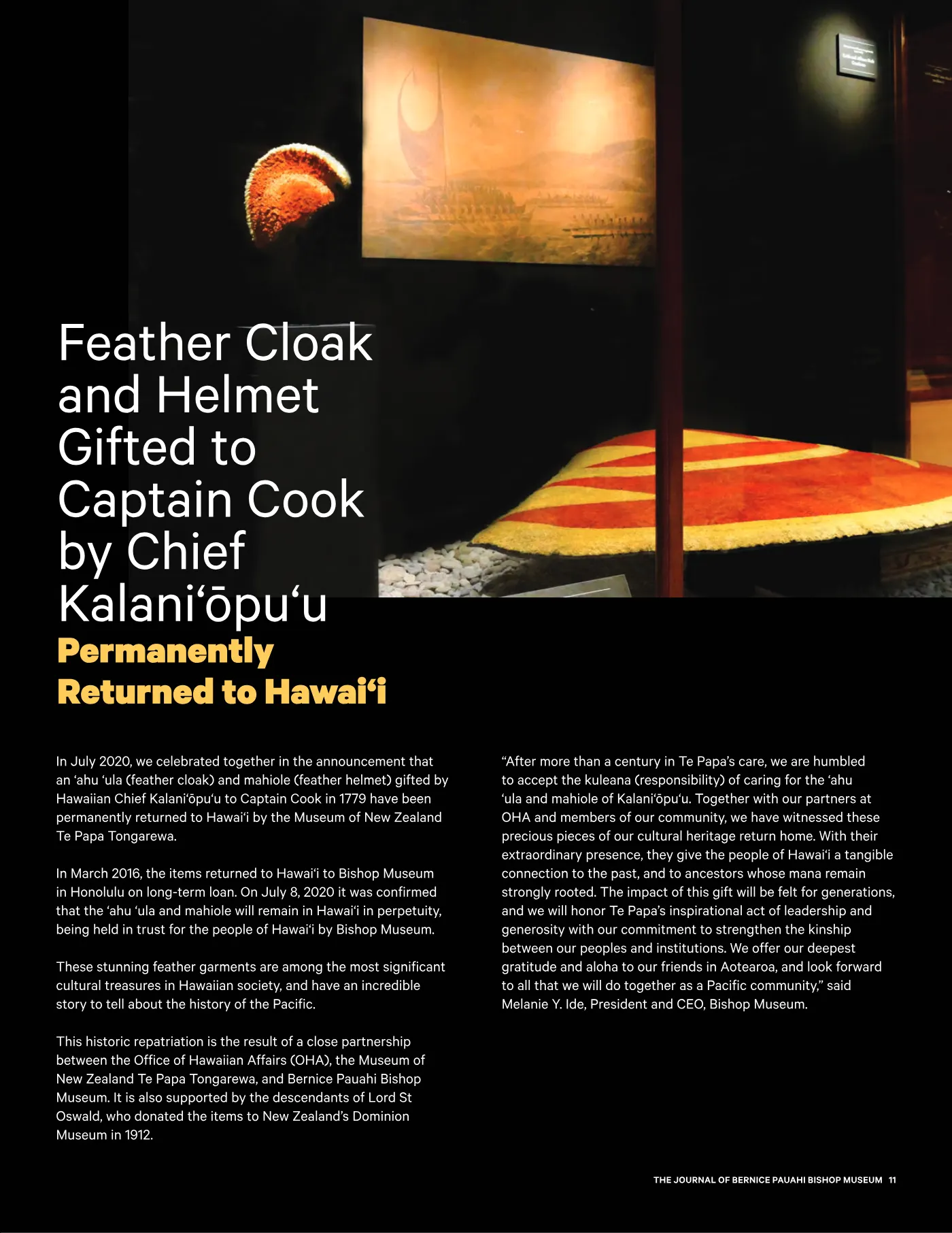 Ka ʻElele Spring 2021, page 11