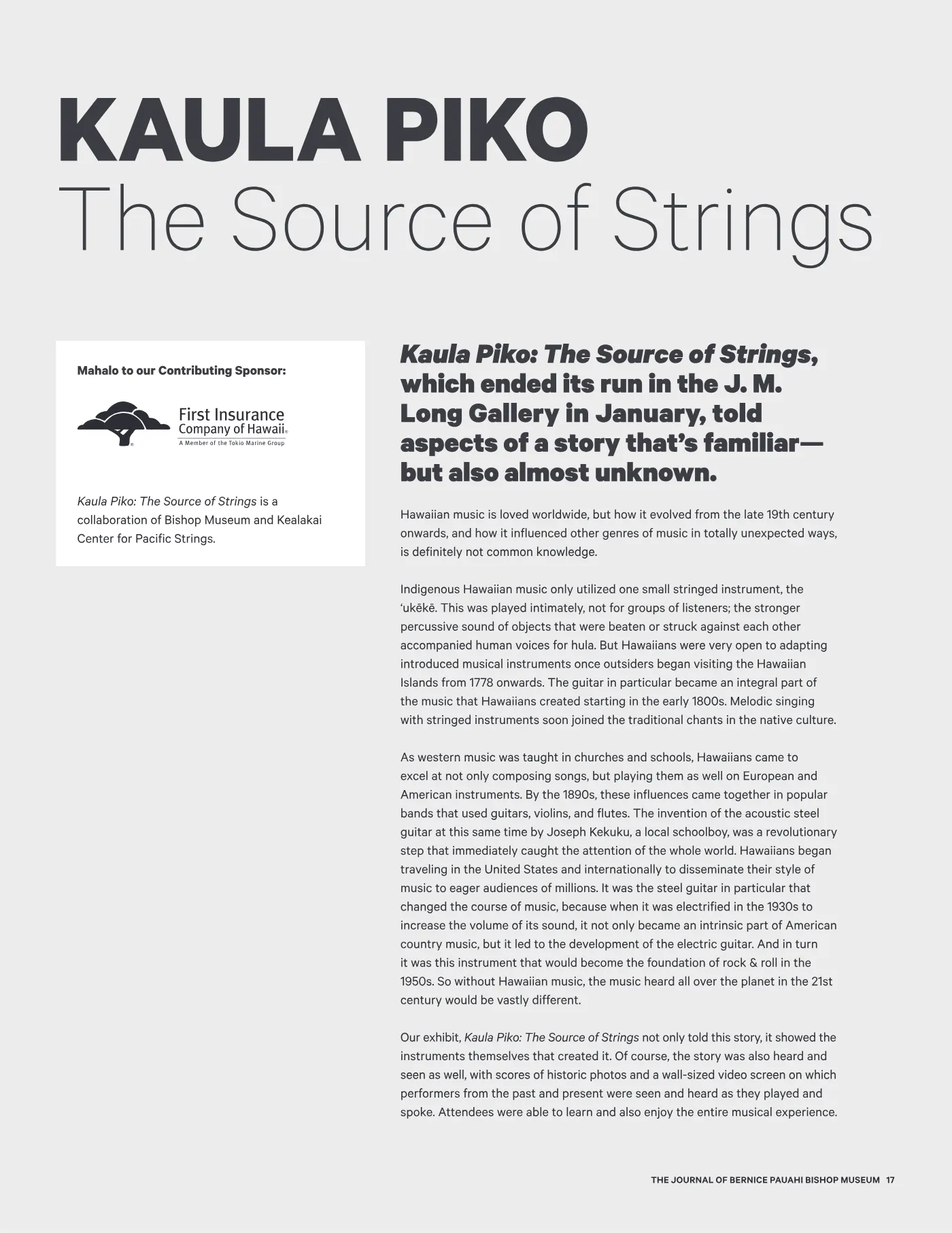 Ka ʻElele Spring 2021, page 17