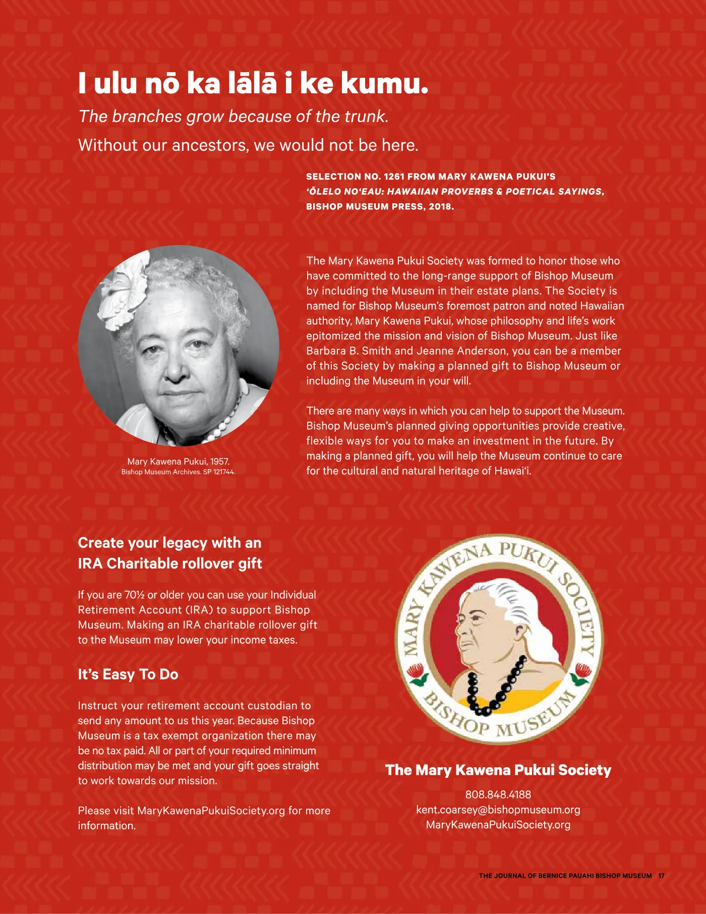 Ka ʻElele Spring 2022, page 17