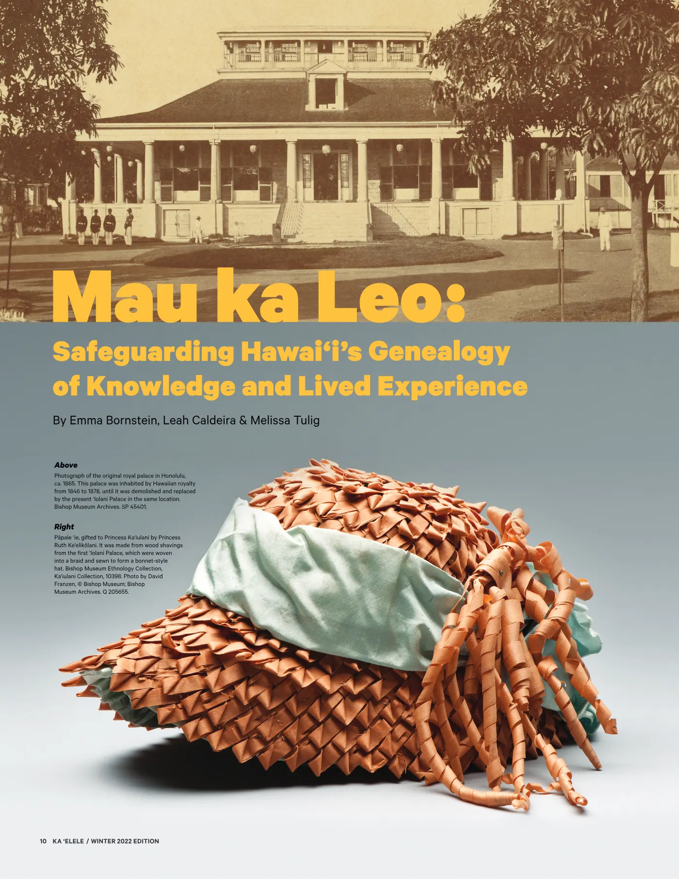 Ka ʻElele Winter 2022, page 10