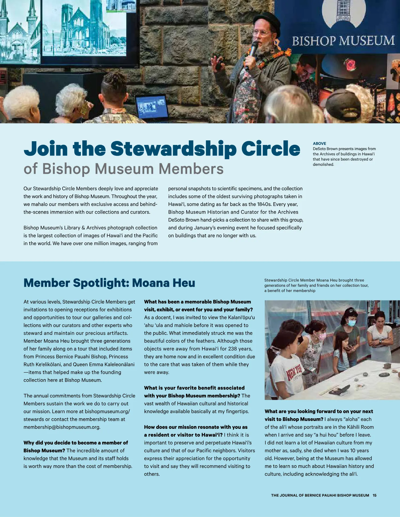Ka ʻElele Summer 2023, page 15