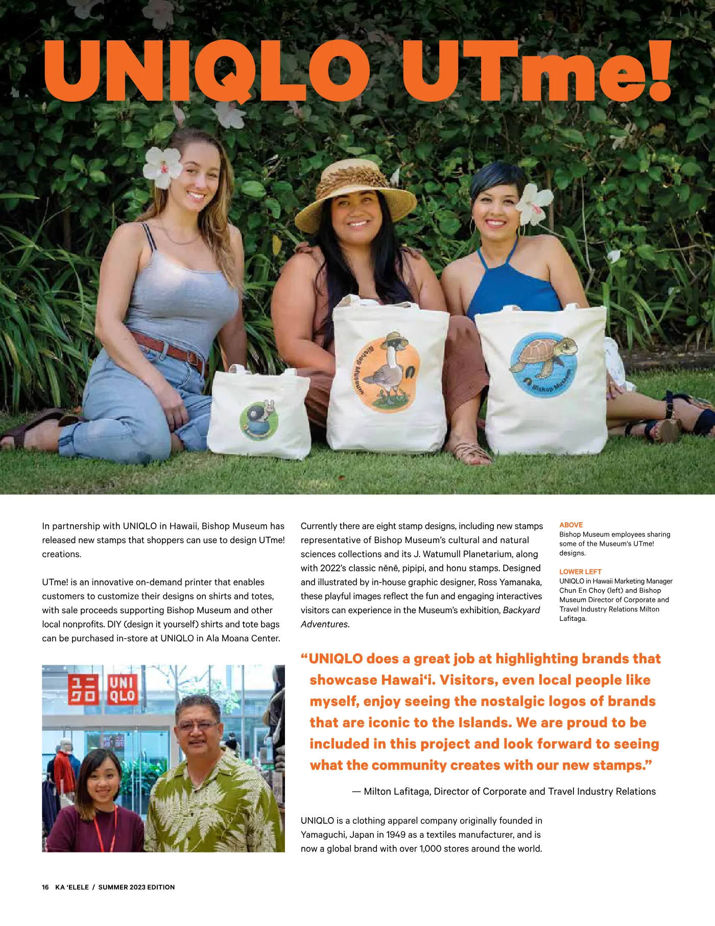 Ka ʻElele Summer 2023, page 16