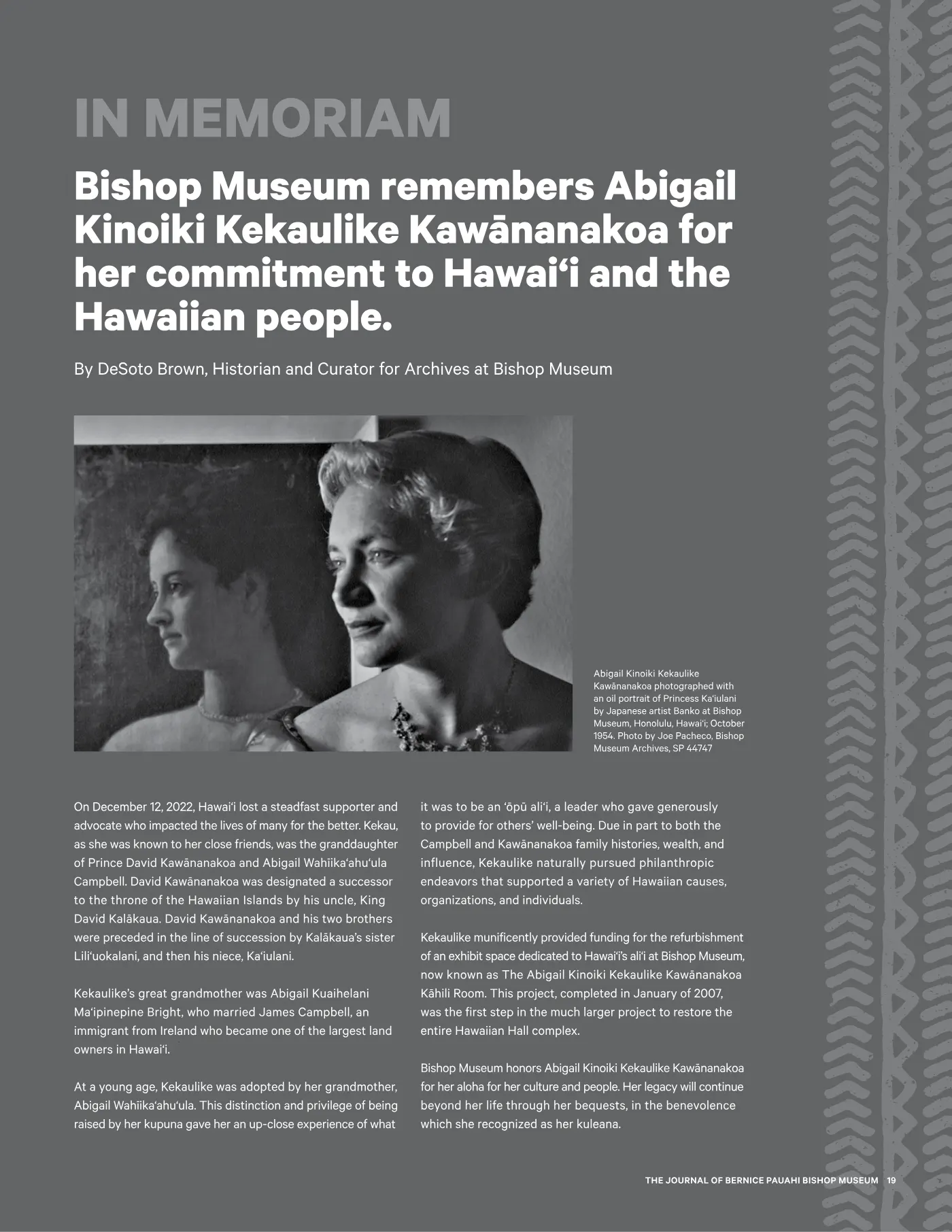 Ka ʻElele Summer 2023, page 19