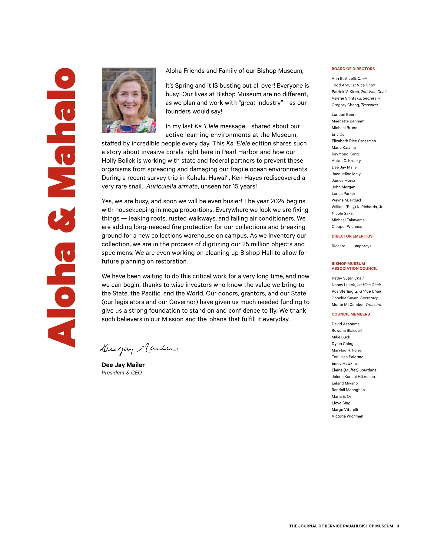 Ka ʻElele Spring 2024, page 3