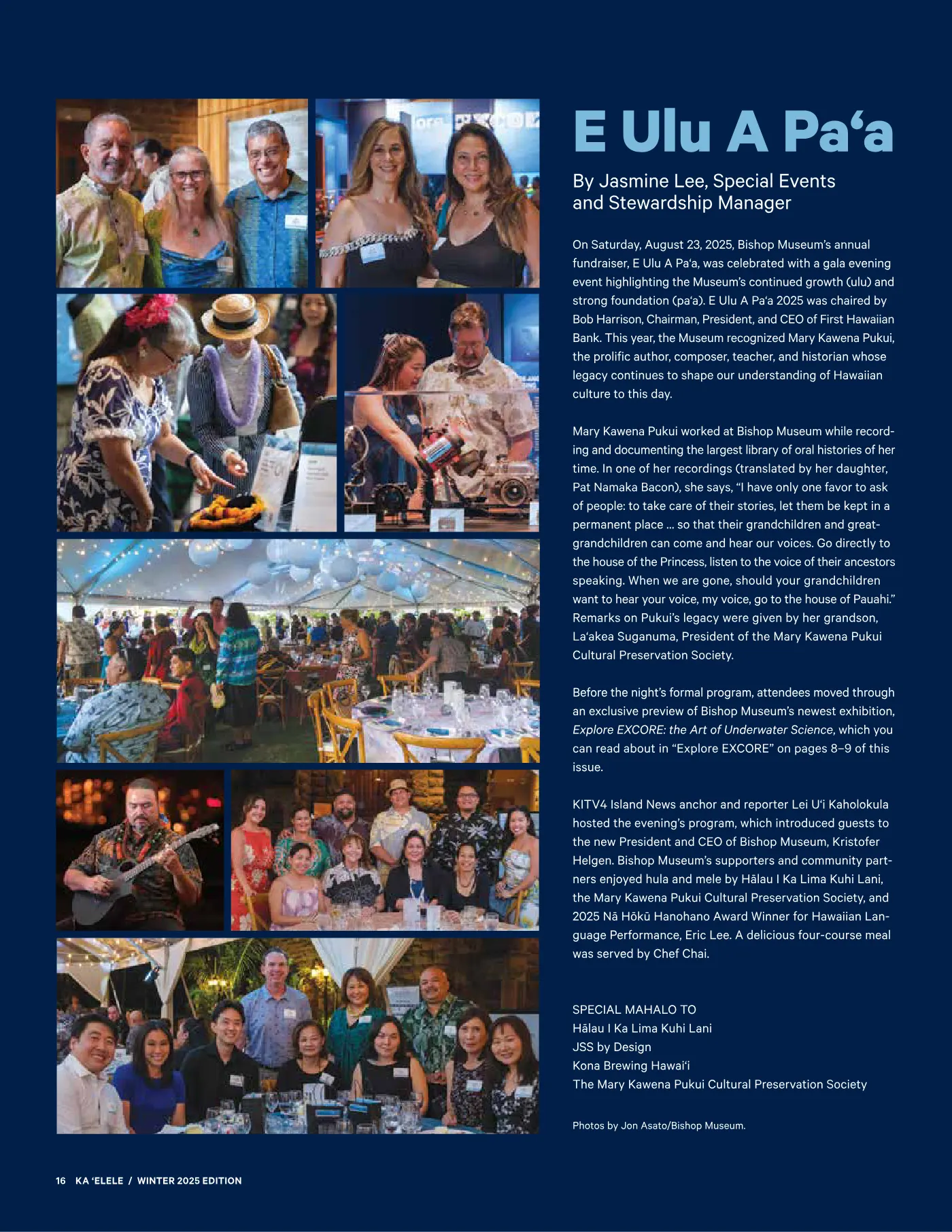 Ka ʻElele Winter 2025, page 16