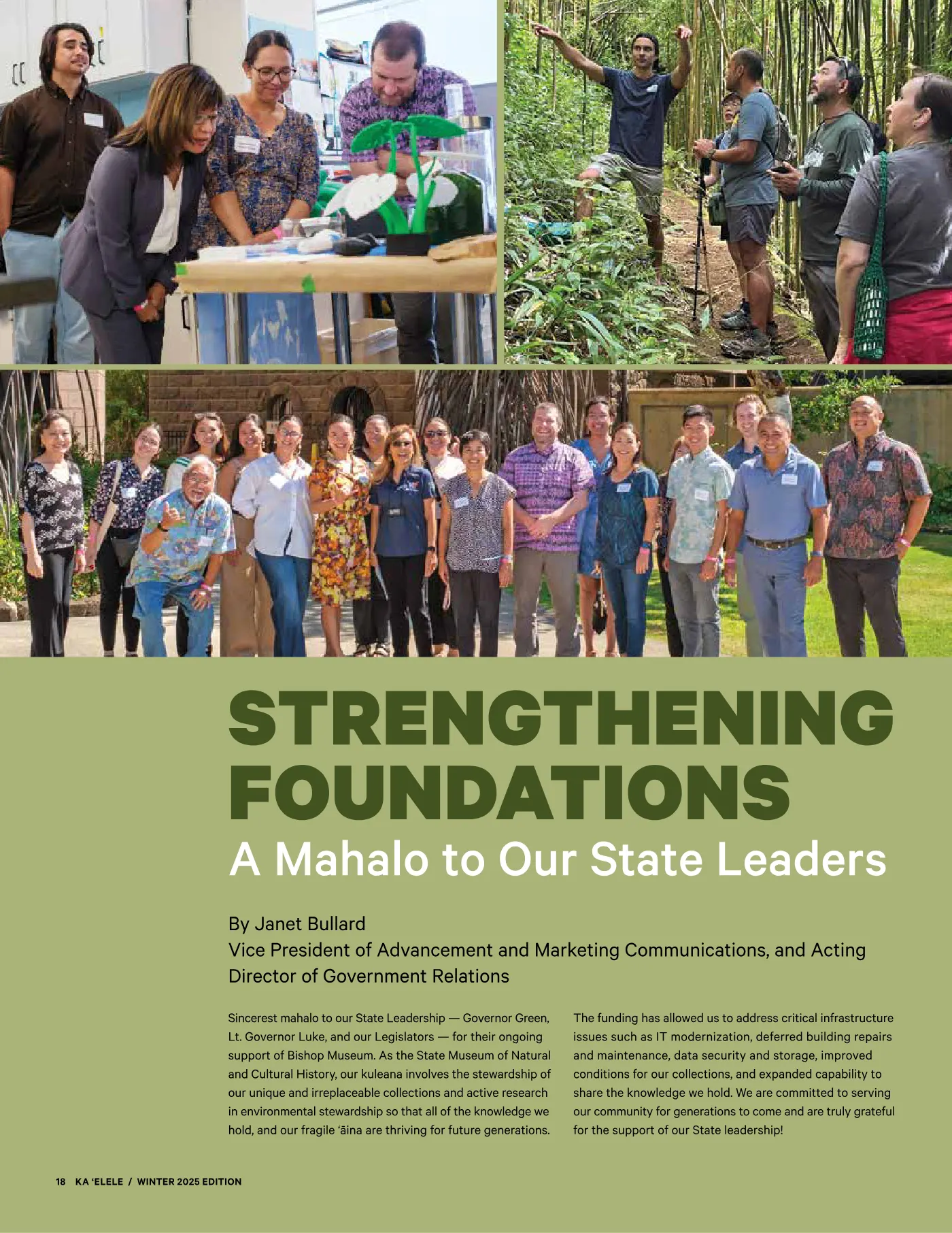 Ka ʻElele Winter 2025, page 18