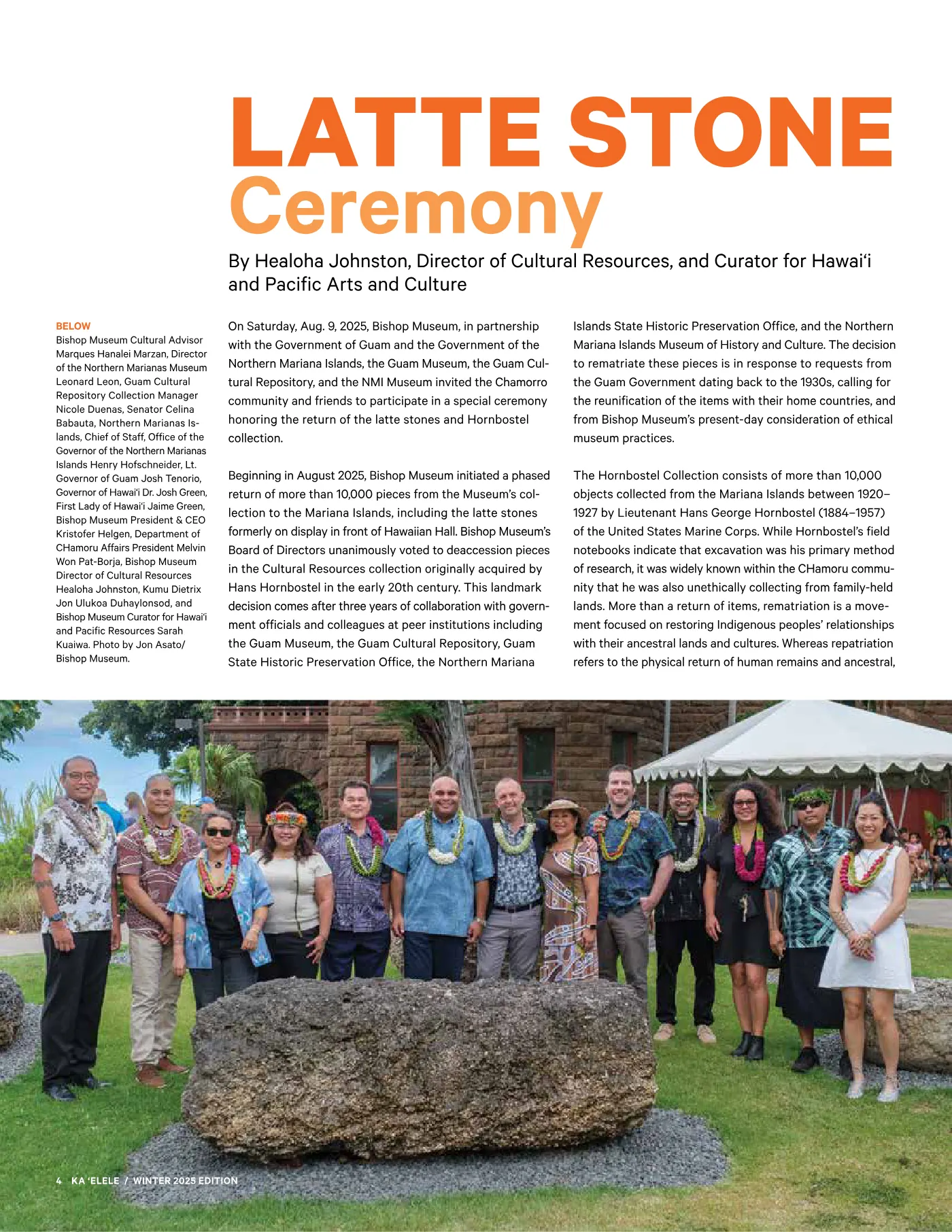 Ka ʻElele Winter 2025, page 4